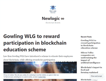 Tablet Screenshot of newlogic.com