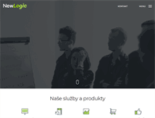 Tablet Screenshot of newlogic.cz